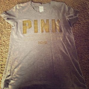 Large pink shirt